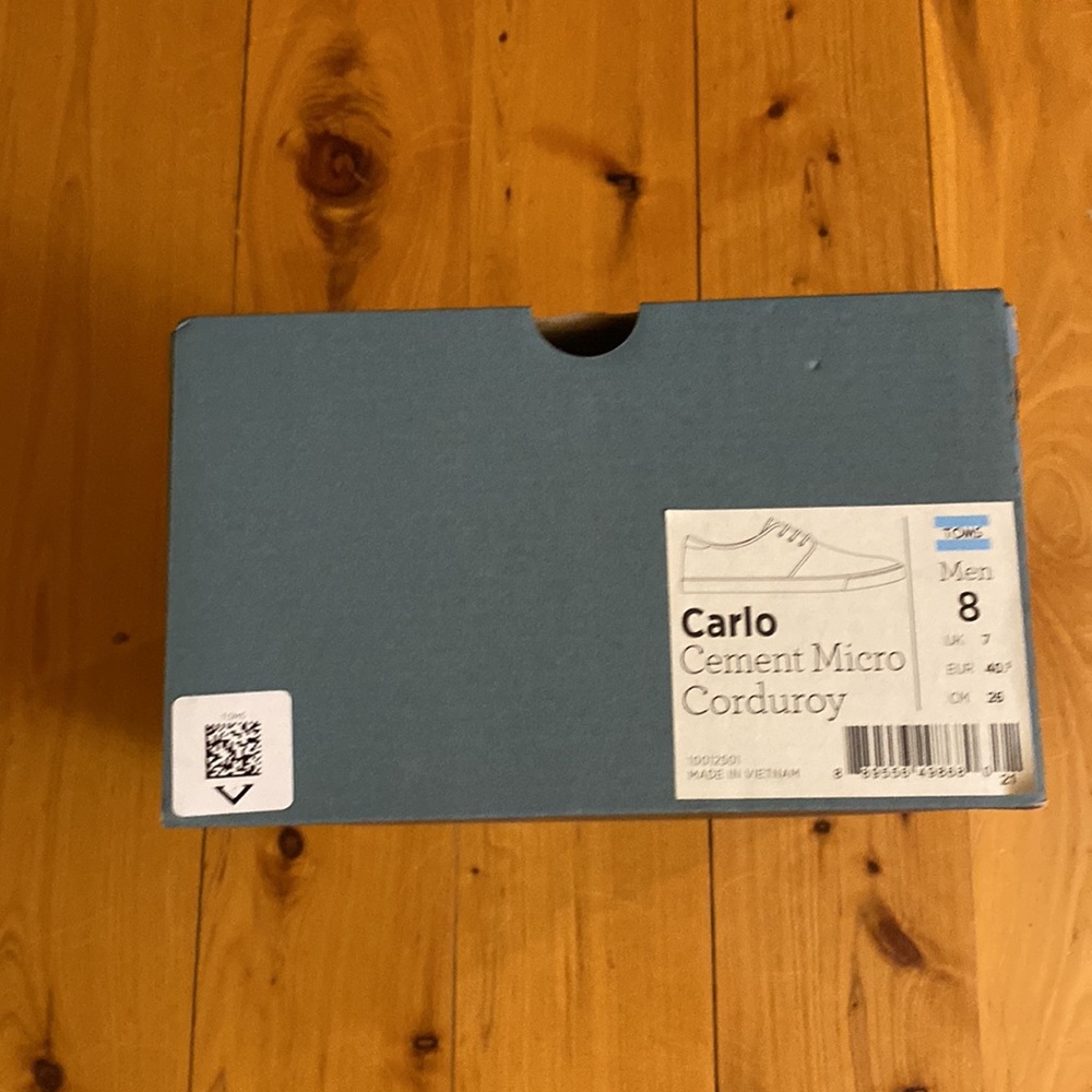 Toms Carlo Cement Micro Corduroy - Picture 7 of 7